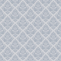 Vector Elegant Damask Seamless Pattern for Wallpaper, Fabric, Branding, Packaging, Invitations, Wedding, Home Decor Design.