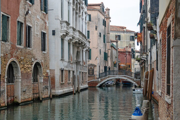 The Old Town of city of Venice, Italy