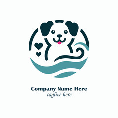 pet shop logo vector 