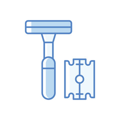 Shaving Razor Icon vector stock illustration
