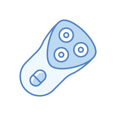 Electric Shaver Icon vector stock illustration