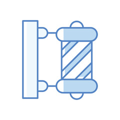 Barber Shop Icon vector stock illustration