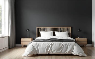 Refined Bedroom Interior in Contemporary Luxury Apartment