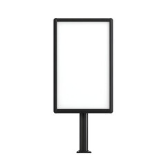 Blank Billboard Stand Easy Setup