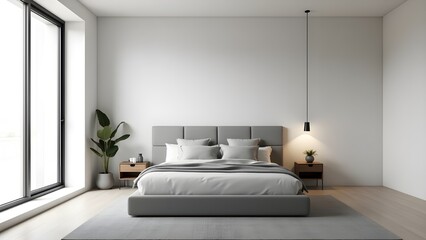 Stylish Modern Apartment Bedroom with Elegant Design