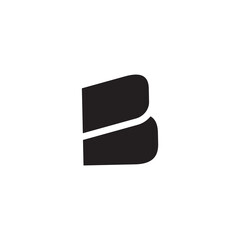 Initial b letter logo design vector template.