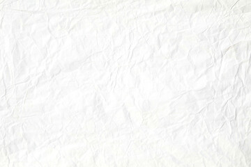 Yellowed white crumpled material texture surface