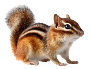 Obraz premium Cute Striped Chipmunk