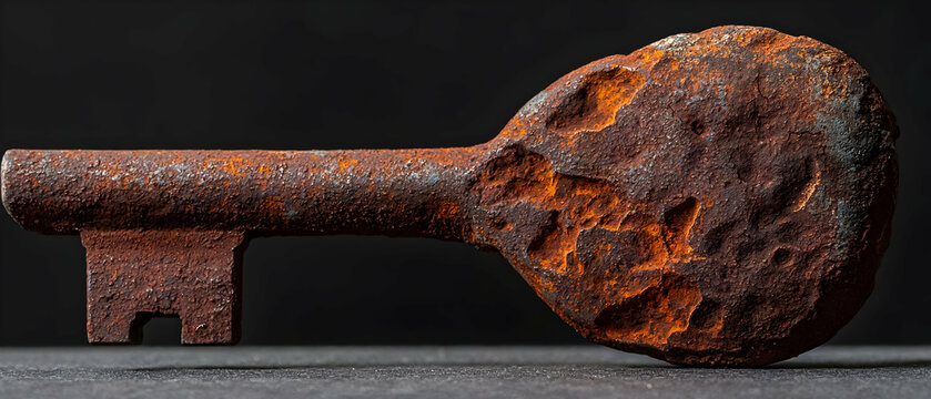 Small Rusty Key