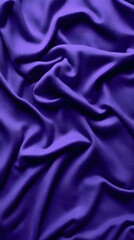 Fototapeta premium Draped Purple Fabric Texture Background Soft Fleece Material