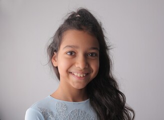 portrait of a little girl