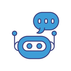 Chatboats Supplier vector icons stock illustration