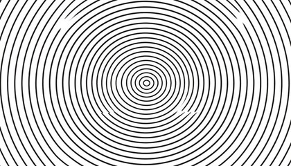 Obraz premium Spiraling black and white patterns abstract art digital design minimalist style top-down view visual concept