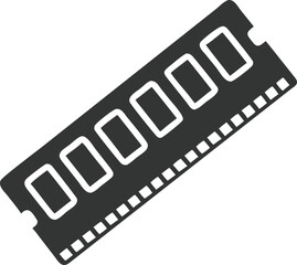RAM Module with Rectangular Windows Icon