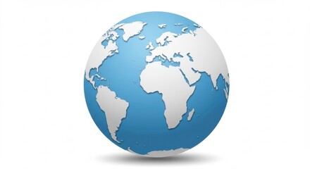 Our stunning blue planet Earth a global view of continents oceans breathtaking beauty