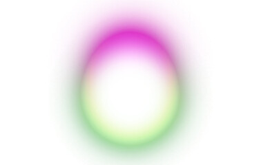 Glow effect on transparent background. Abstract aura color gradients effect on transparent background. Neon glow effects sparkles, special lens flare effect