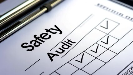 Safety audit exploration showcasing essential checklist for workplace evaluations and compliance assurance procedures