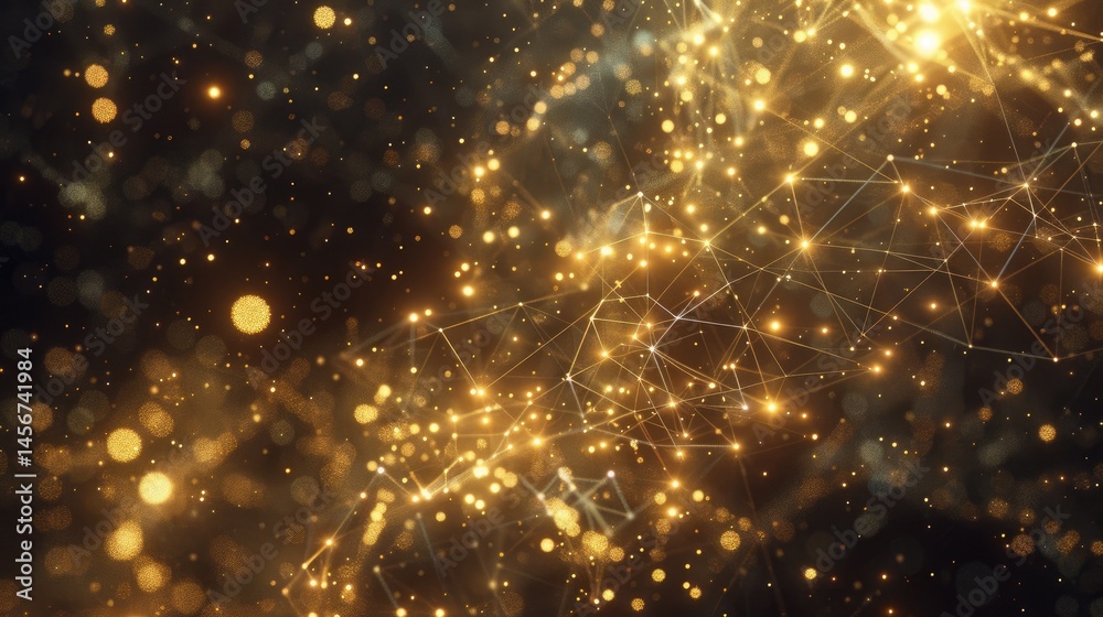 Poster discover a stunning abstract representation of ethereal nodes pulsating in a celestial expanse, crea
