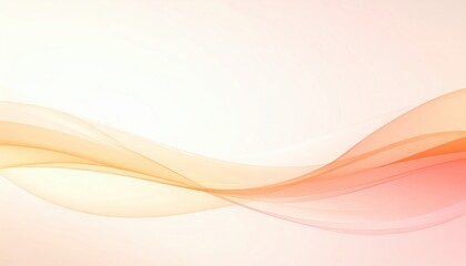 Fototapeta premium Smooth flowing abstract waves digital art background vibrant colors minimalist design soft gradients creative concept