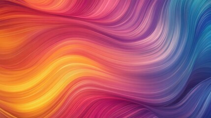 Obraz premium An abstract painting with thick brush strokes of red, yellow, and blue.