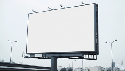 Billboard Blank Canvas: Outdoor Advertising Space