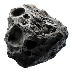 asteroid: black comet on transparent background