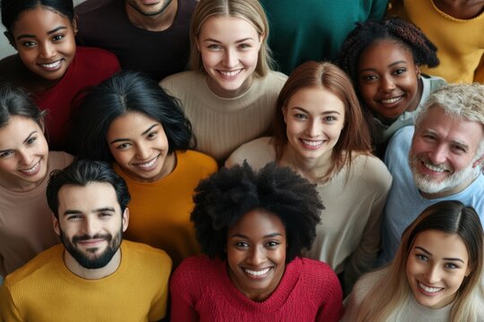 Celebrating a vibrant tapestry of cultures and connections among diverse individuals