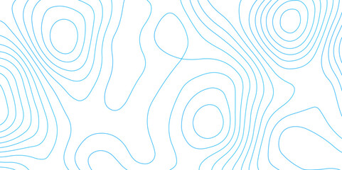 Topographic map background with geographic grid for hiking and mountain sport. modern design with white background and blue wave lines. topographic contour lines vector map seamless pattern vector.