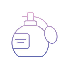 Cologne Spray Icon vector stock illustration