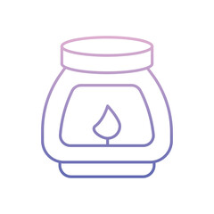 Aromatherapy Icon vector stock illustration