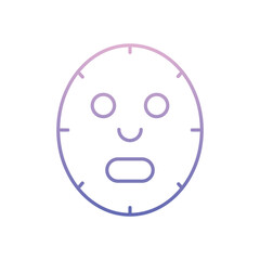 Face Mask Icon vector stock illustration