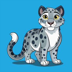 Snow cartoon vector.