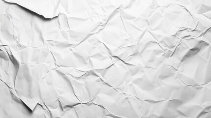 A close-up of crumpled white paper.