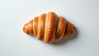 croissant on a white background