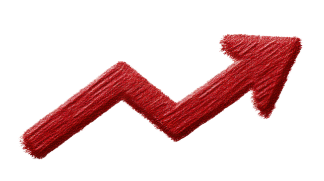 letter a made of red bricks