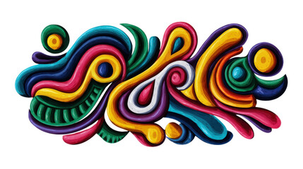 Obraz premium abstract colorful background with circles