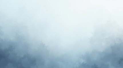 Abstract foggy landscape with soft blue and white gradient