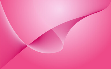 Elegant abstract pink background featuring smooth flowing curves, ideal for projects emphasizing sophistication, tranquility, and modern elegance, suitable for various design, advertising, and creativ