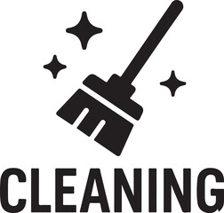cleaning service logo