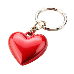 Red Heart Keychain: Valentine's Day Gift, Love Symbol, Romantic Accessory