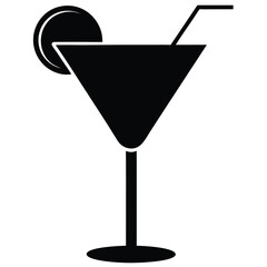 glass of martini