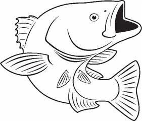 Walleye fish