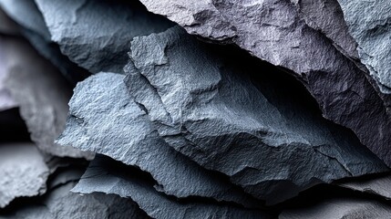 close up grey crushed paper texture surface