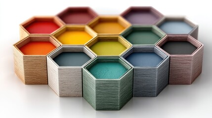 color pallete icon isolated on white 3d rendering,photo stock