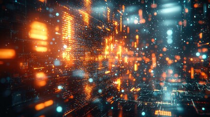 Obraz premium Abstract background of vibrant colors and soft textures for creative design use