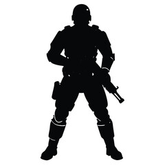 Silhouette of a Person Kite Surfing, Windsurfing, or Kitesurfing