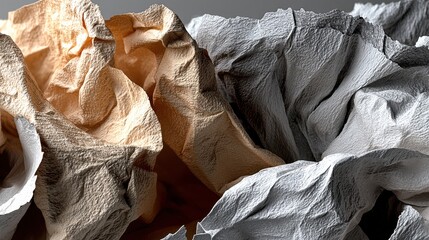 crinkled paper texture surface.stock image