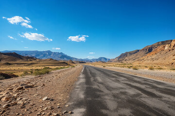 road in the desert