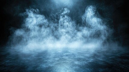 Fototapeta premium Abstract composition of light and shadow with soft textures and blur effects