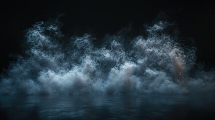 Obraz premium Abstract smoke design background